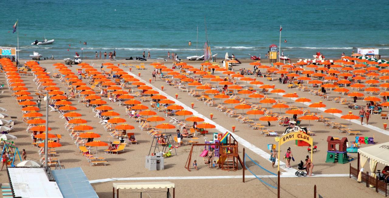 Hotel Orizzonti Rimini Kültér fotó